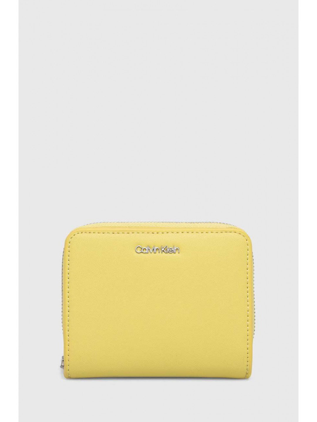 Peněženka Calvin Klein žlutá barva K60K607432