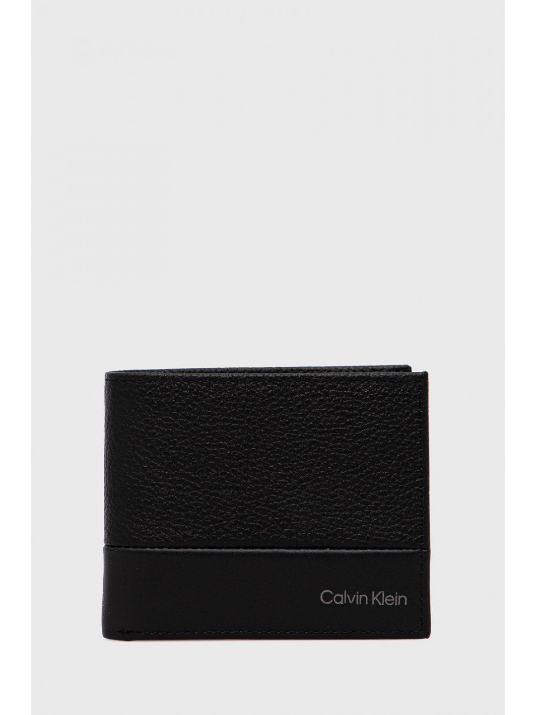 Kožená peněženka Calvin Klein černá barva K50K509182