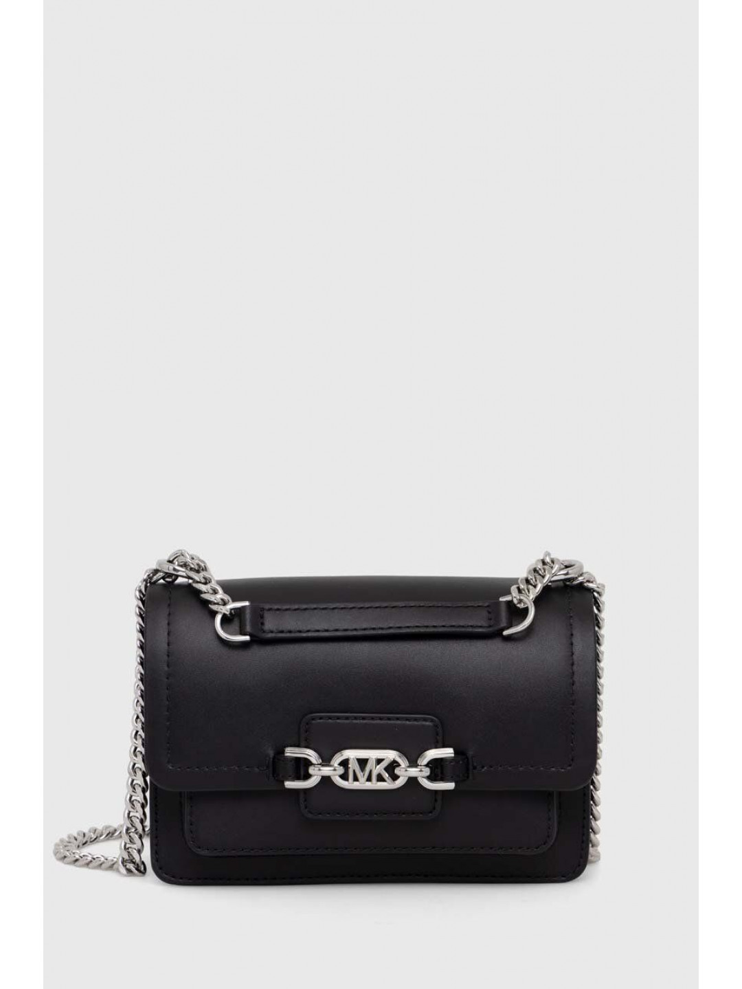 Kožená kabelka MICHAEL Michael Kors černá barva