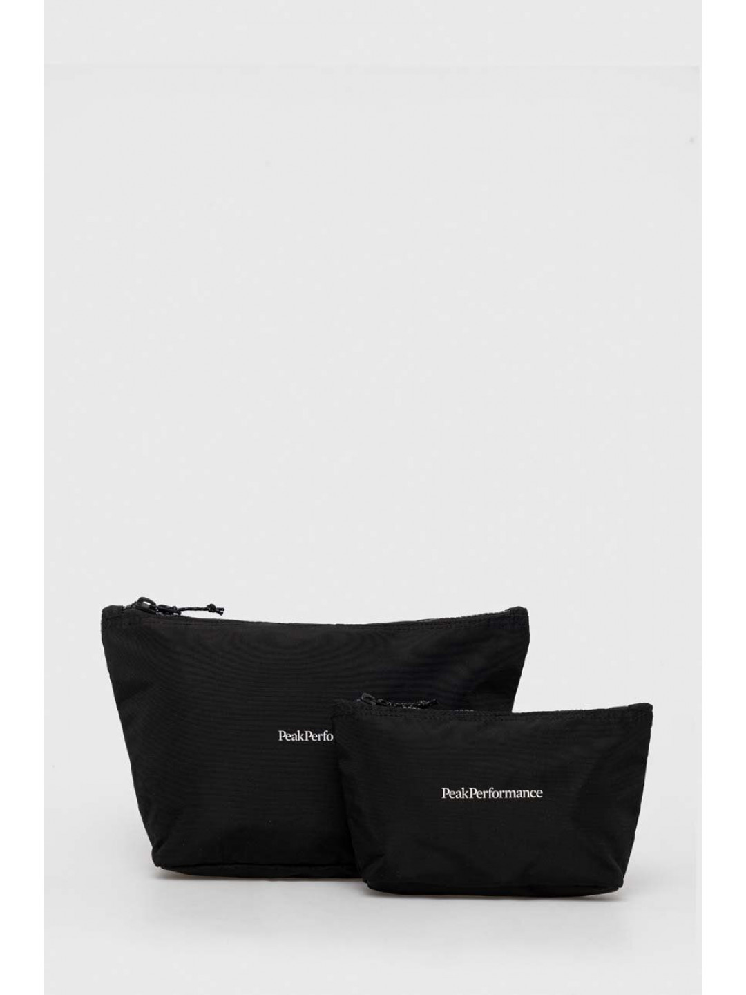 Kosmetická taška Peak Performance 2-pack černá barva
