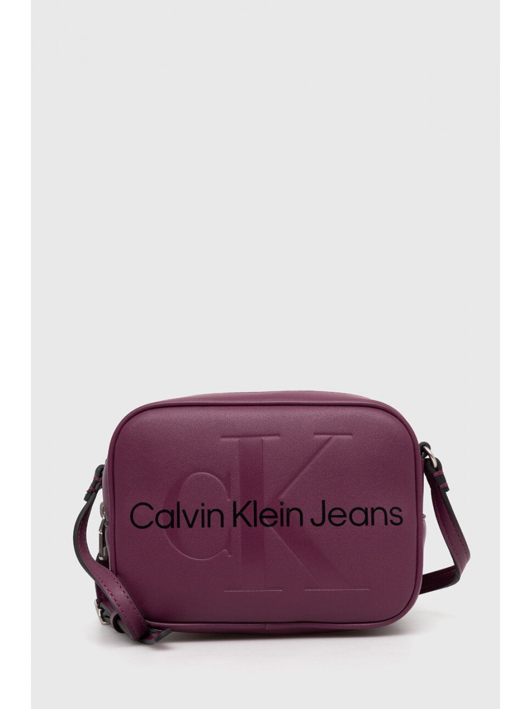 Kabelka Calvin Klein Jeans fialová barva