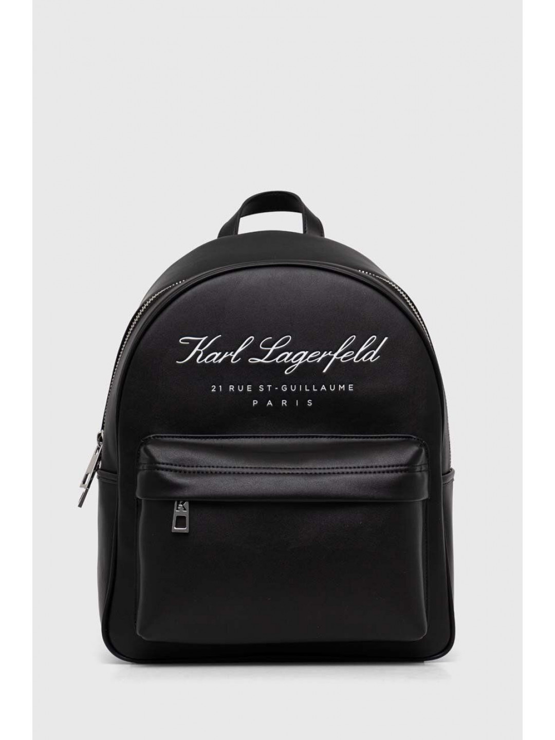 Batoh Karl Lagerfeld dámský černá barva velký s potiskem