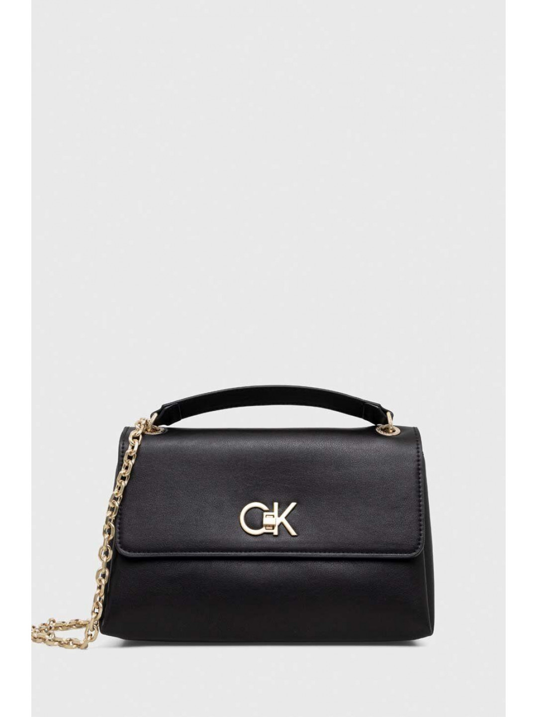 Kabelka Calvin Klein černá barva K60K611084