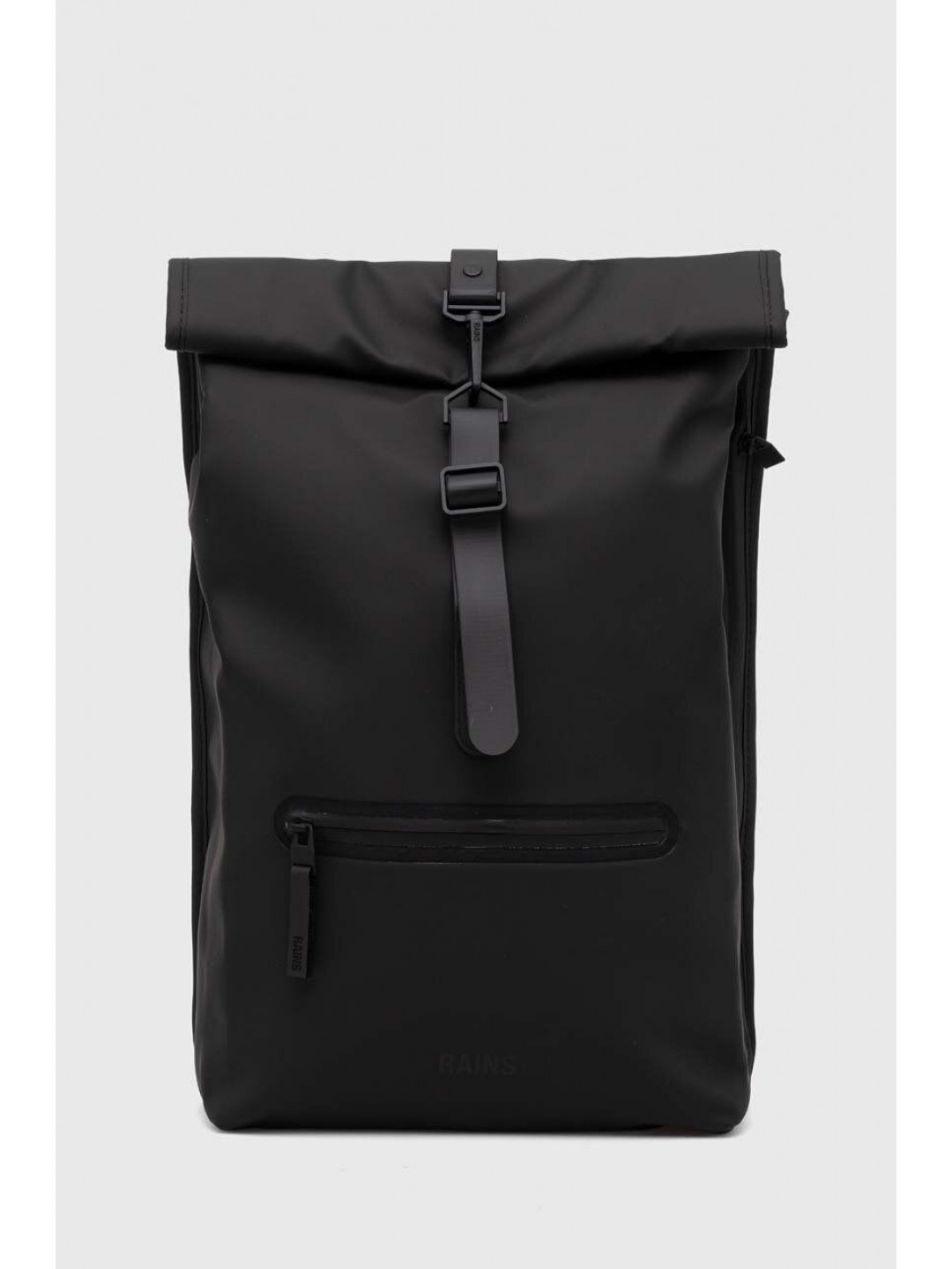 Batoh Rains 13320 Backpacks černá barva velký hladký