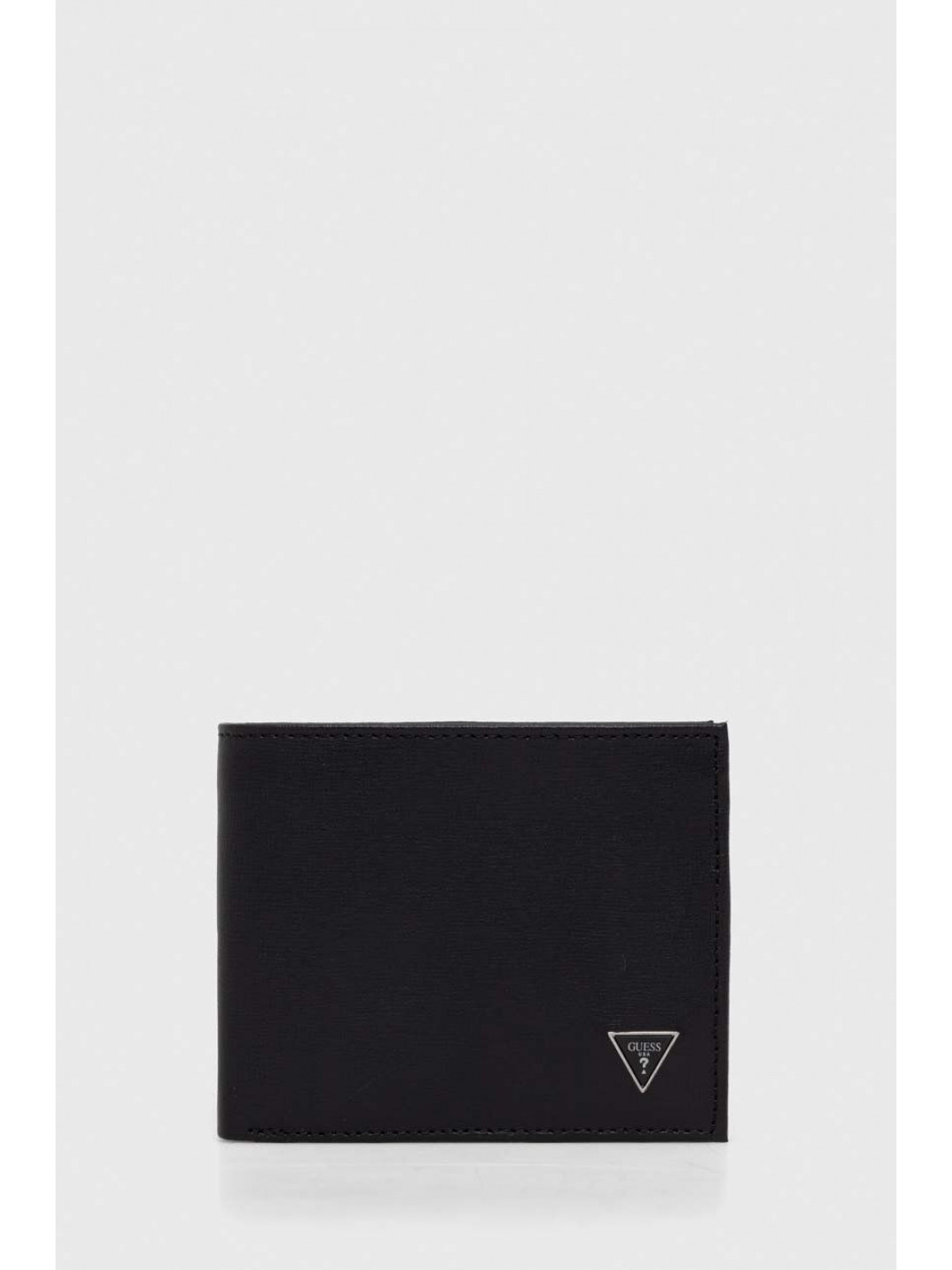 Kožená peněženka Guess černá barva SMCSLE LEA20