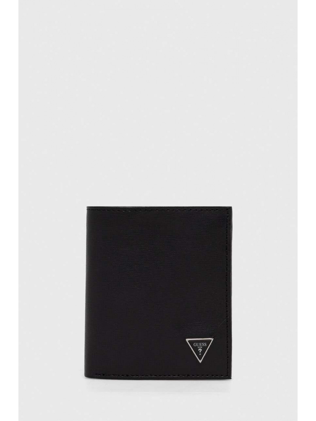 Kožená peněženka Guess černá barva SMCSLE LEA22