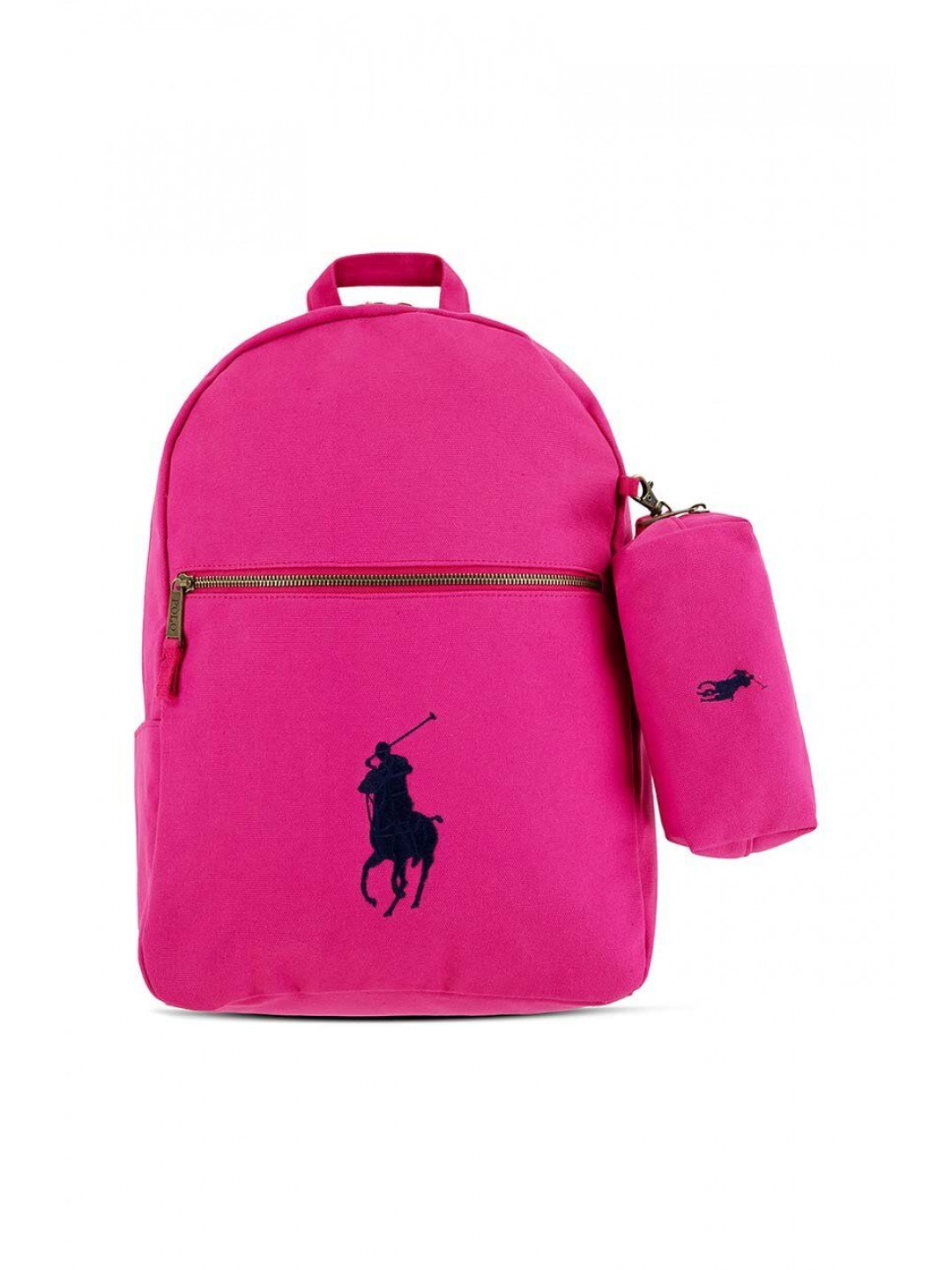Dětský batoh Polo Ralph Lauren růžová barva malý hladký