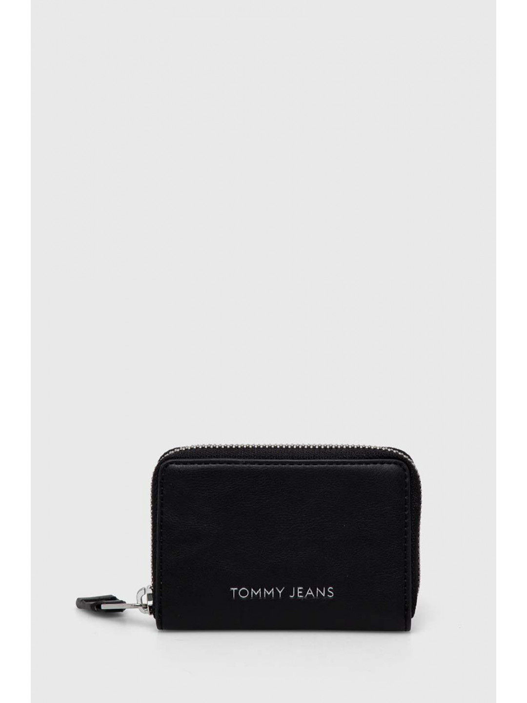 Peněženka Tommy Jeans černá barva AW0AW15833