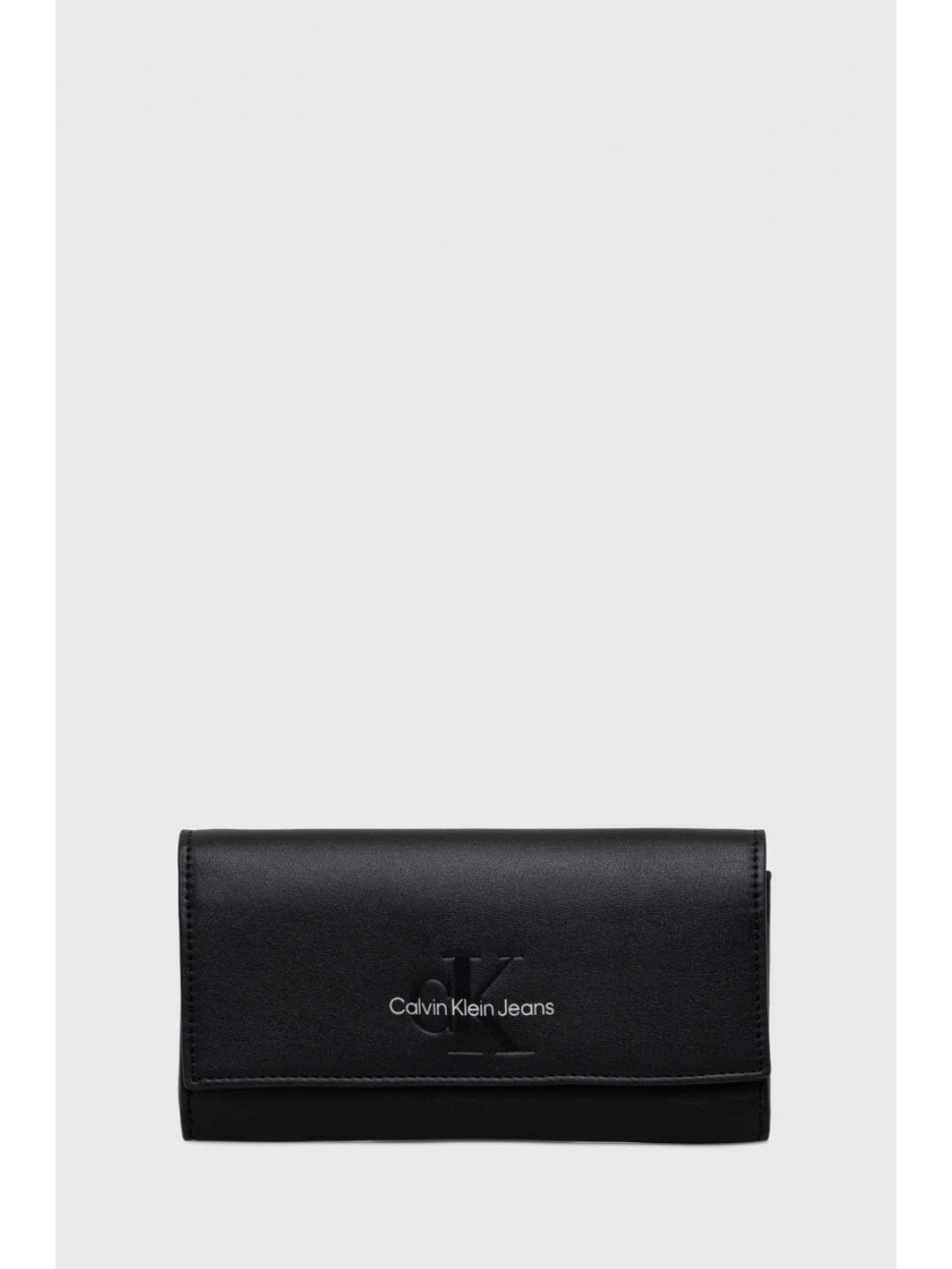 Peněženka Calvin Klein Jeans černá barva K60K611484
