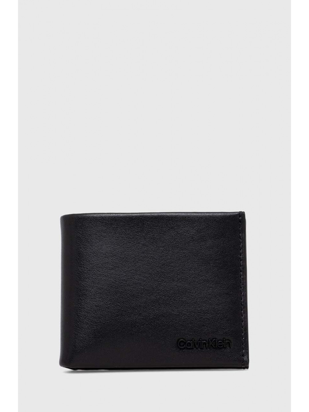 Kožená peněženka Calvin Klein černá barva K50K511277