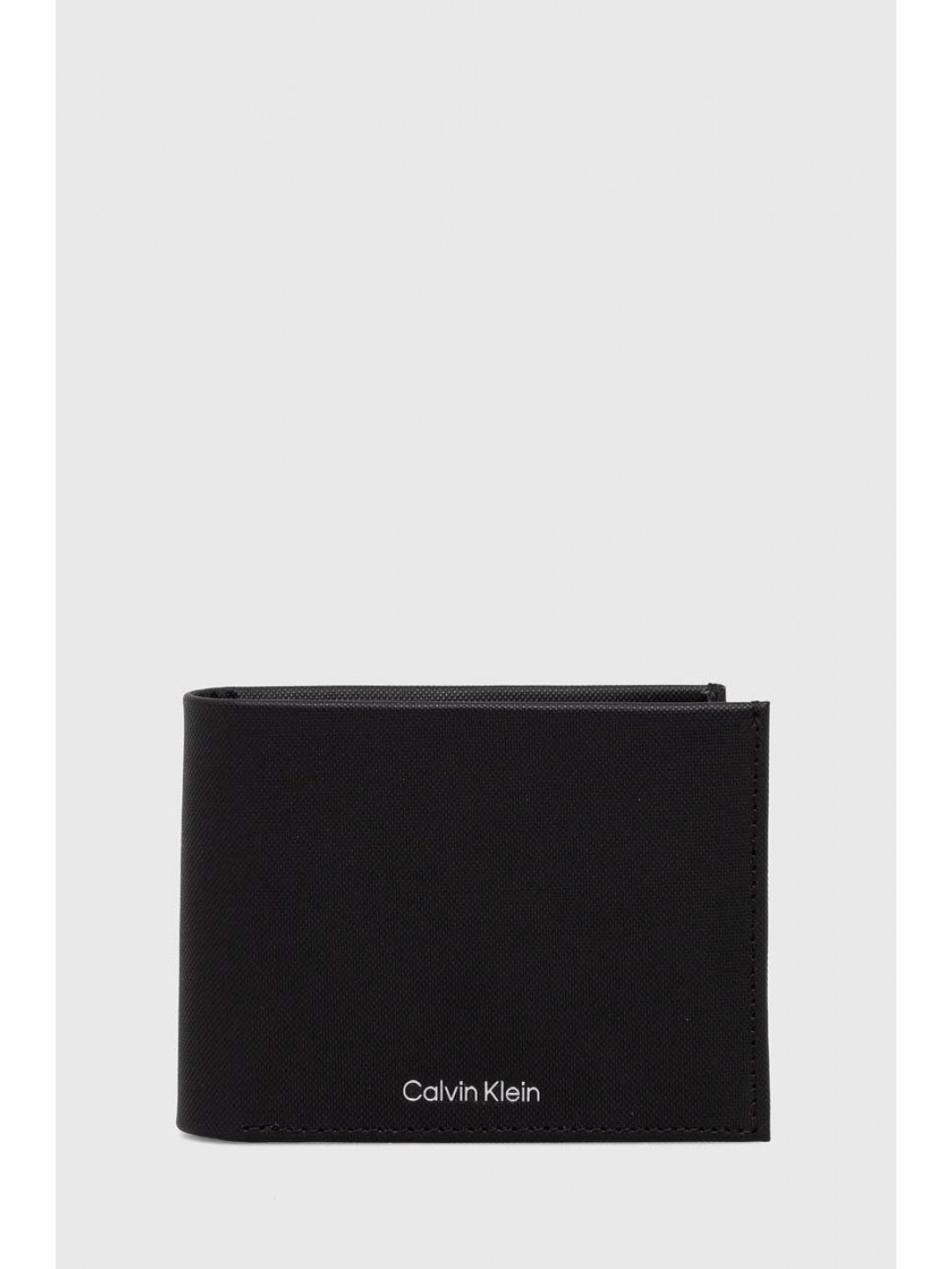 Kožená peněženka Calvin Klein černá barva K50K511380