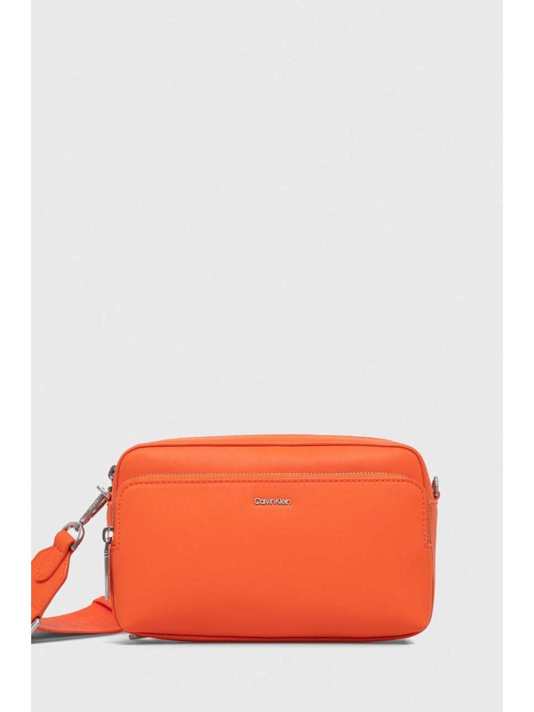 Kabelka Calvin Klein oranžová barva K60K608410