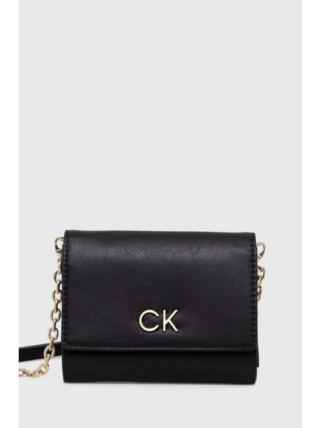Peněženka Calvin Klein černá barva K60K611458