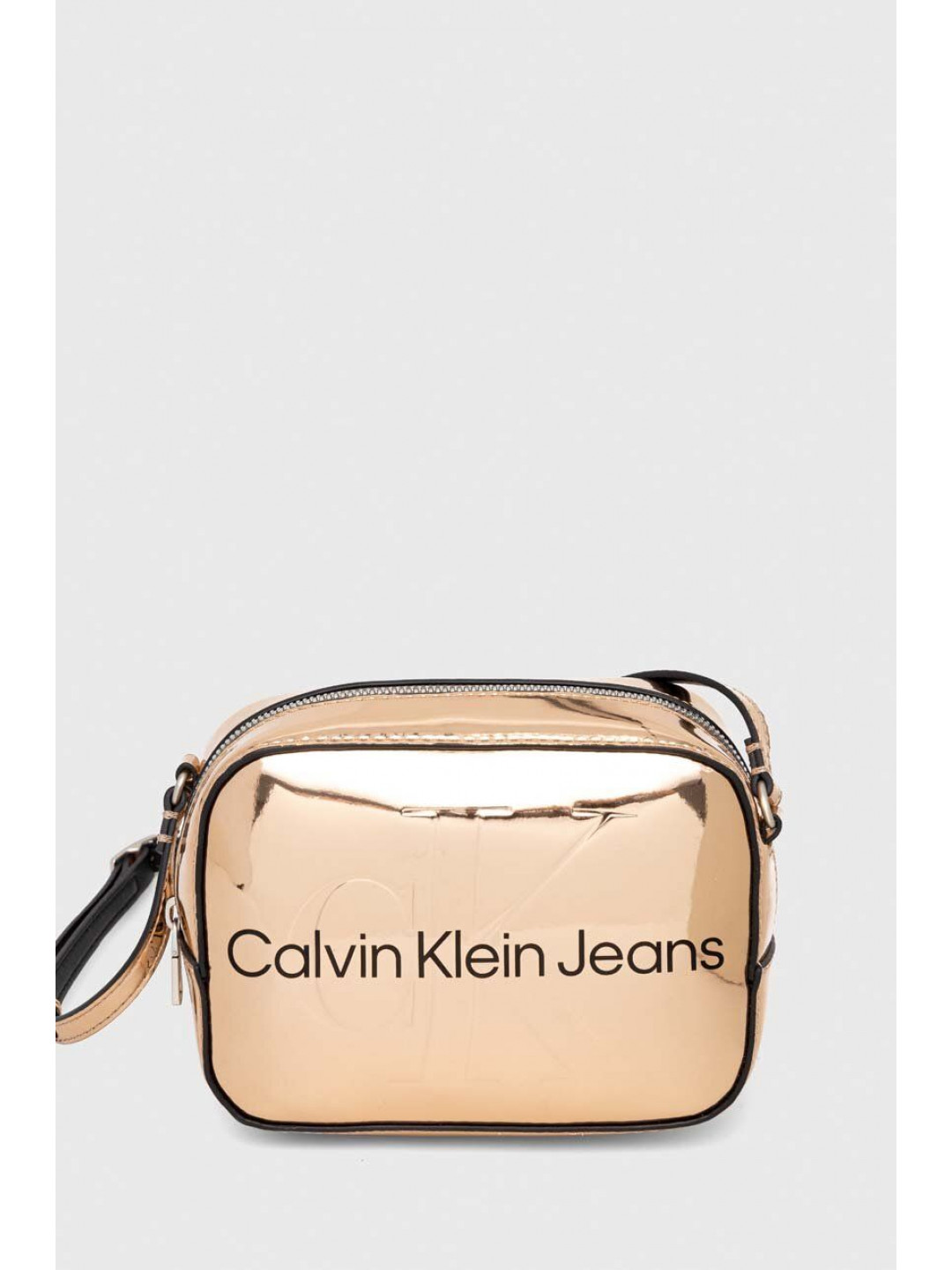 Kabelka Calvin Klein Jeans oranžová barva K60K611859
