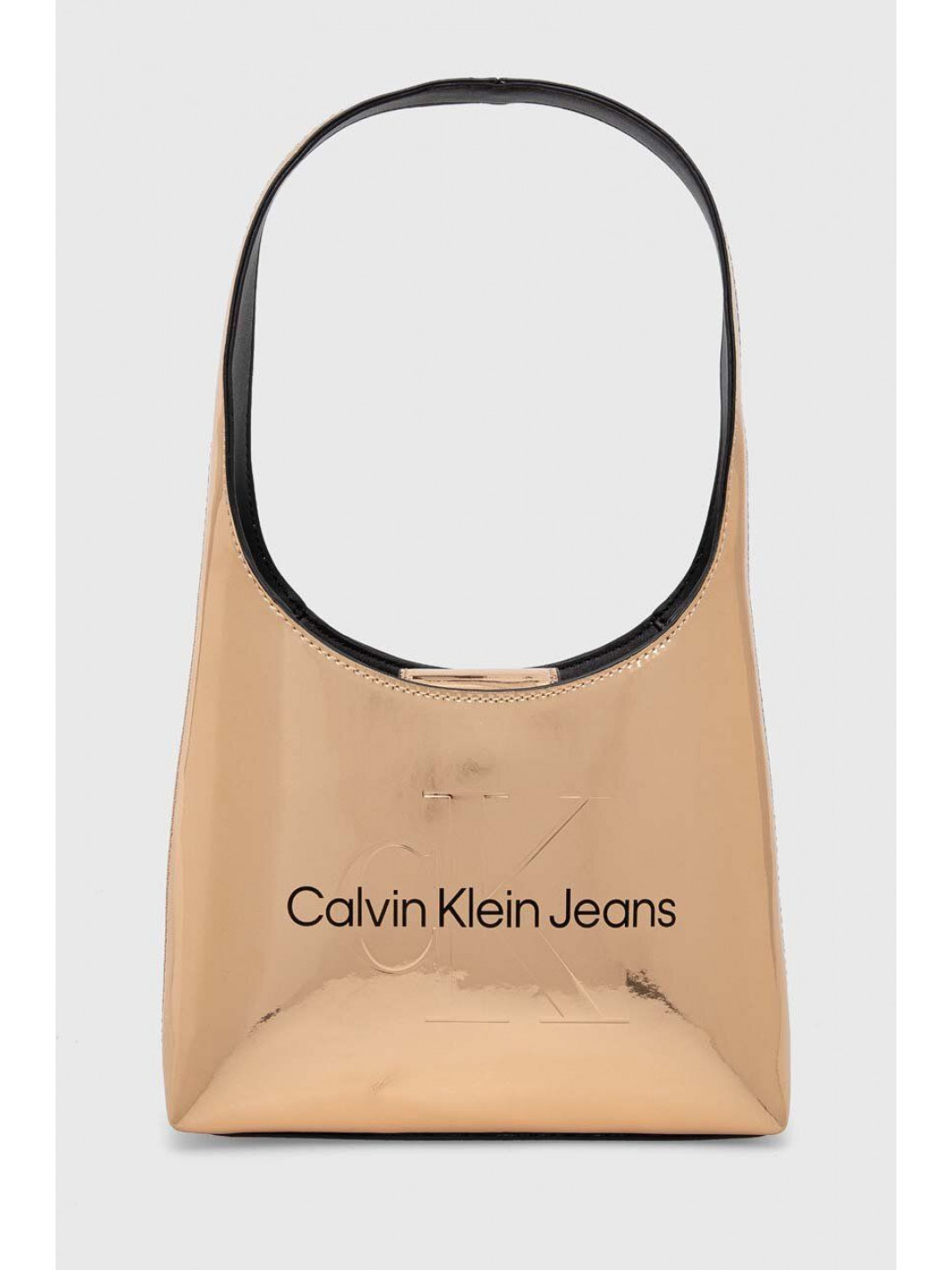 Kabelka Calvin Klein Jeans oranžová barva K60K611861