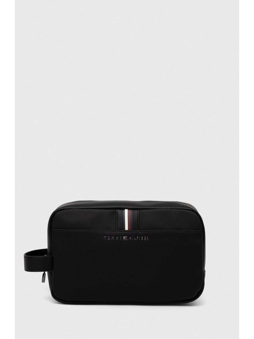 Kosmetická taška Tommy Hilfiger černá barva AM0AM11840