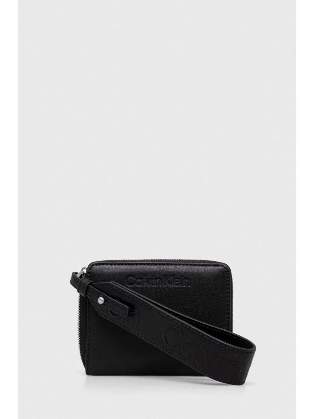 Peněženka Calvin Klein černá barva K60K611387