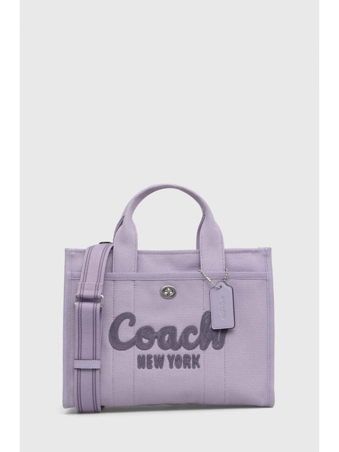 Kabelka Coach fialová barva