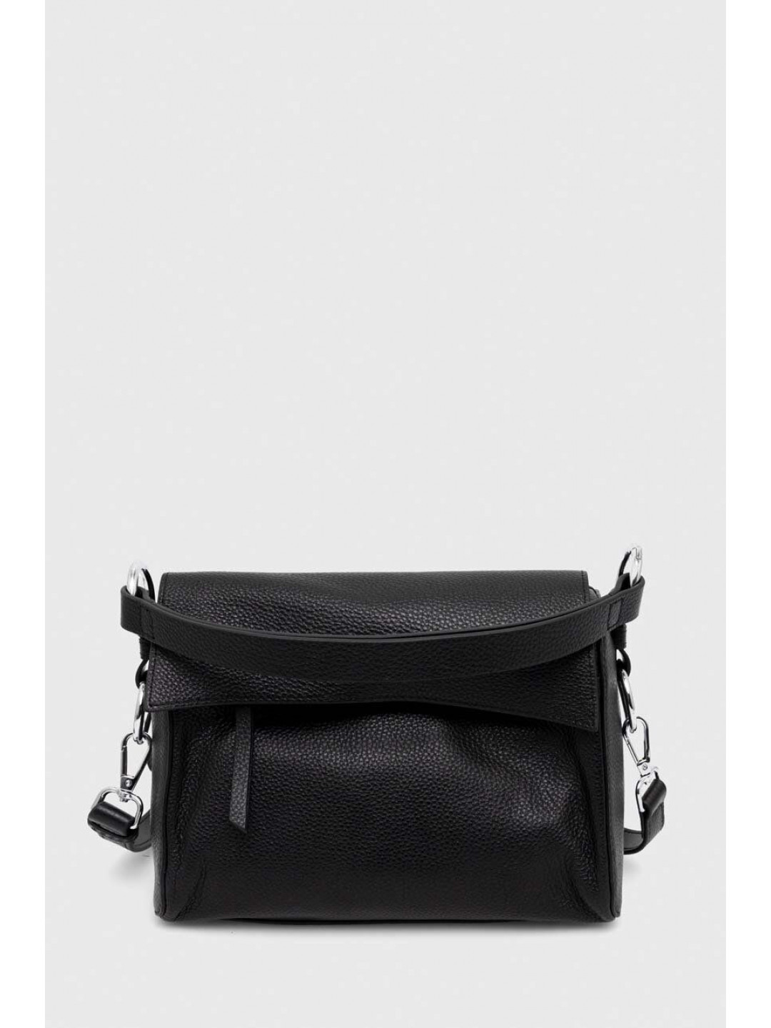 Kožená kabelka Answear Lab černá barva