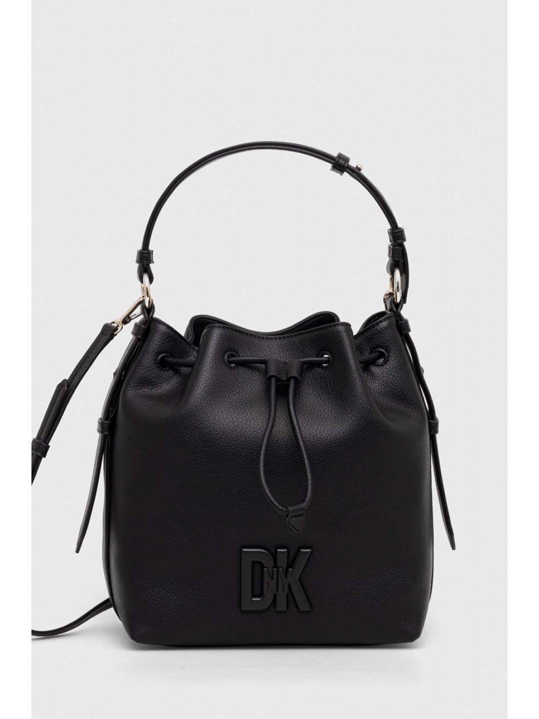 Kožená kabelka Dkny černá barva R41JKC55