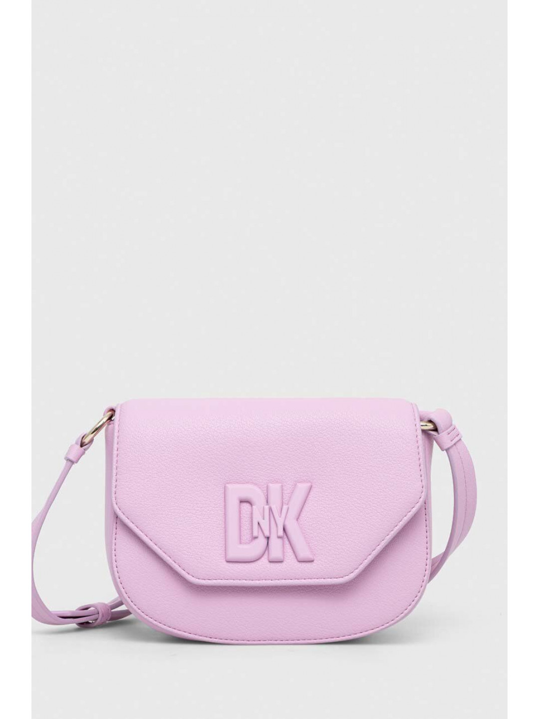 Kožená kabelka Dkny růžová barva R41EKC54