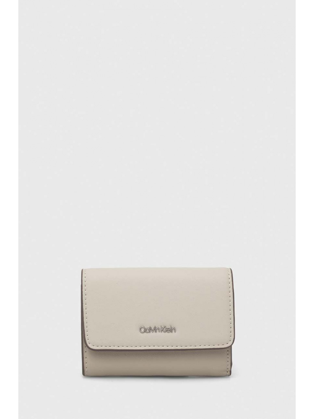 Peněženka Calvin Klein béžová barva K60K611435
