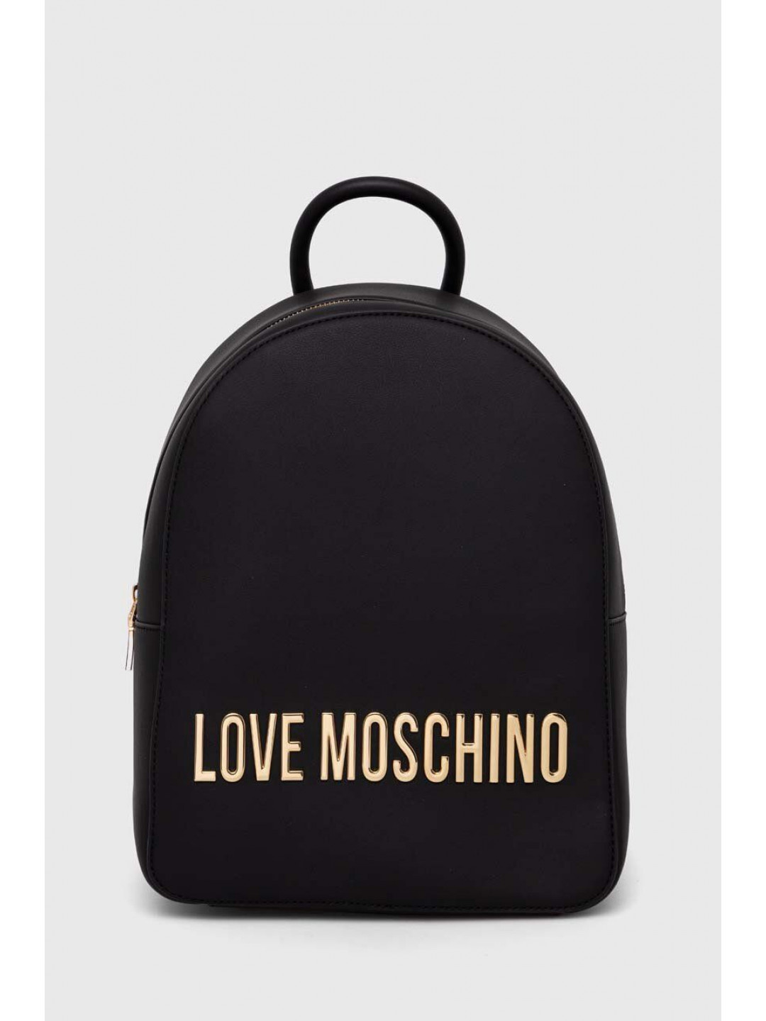 Batoh Love Moschino dámský černá barva malý s aplikací