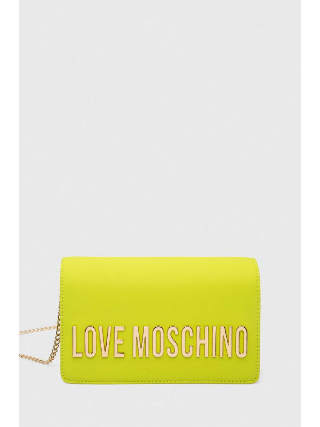Kabelka Love Moschino zelená barva