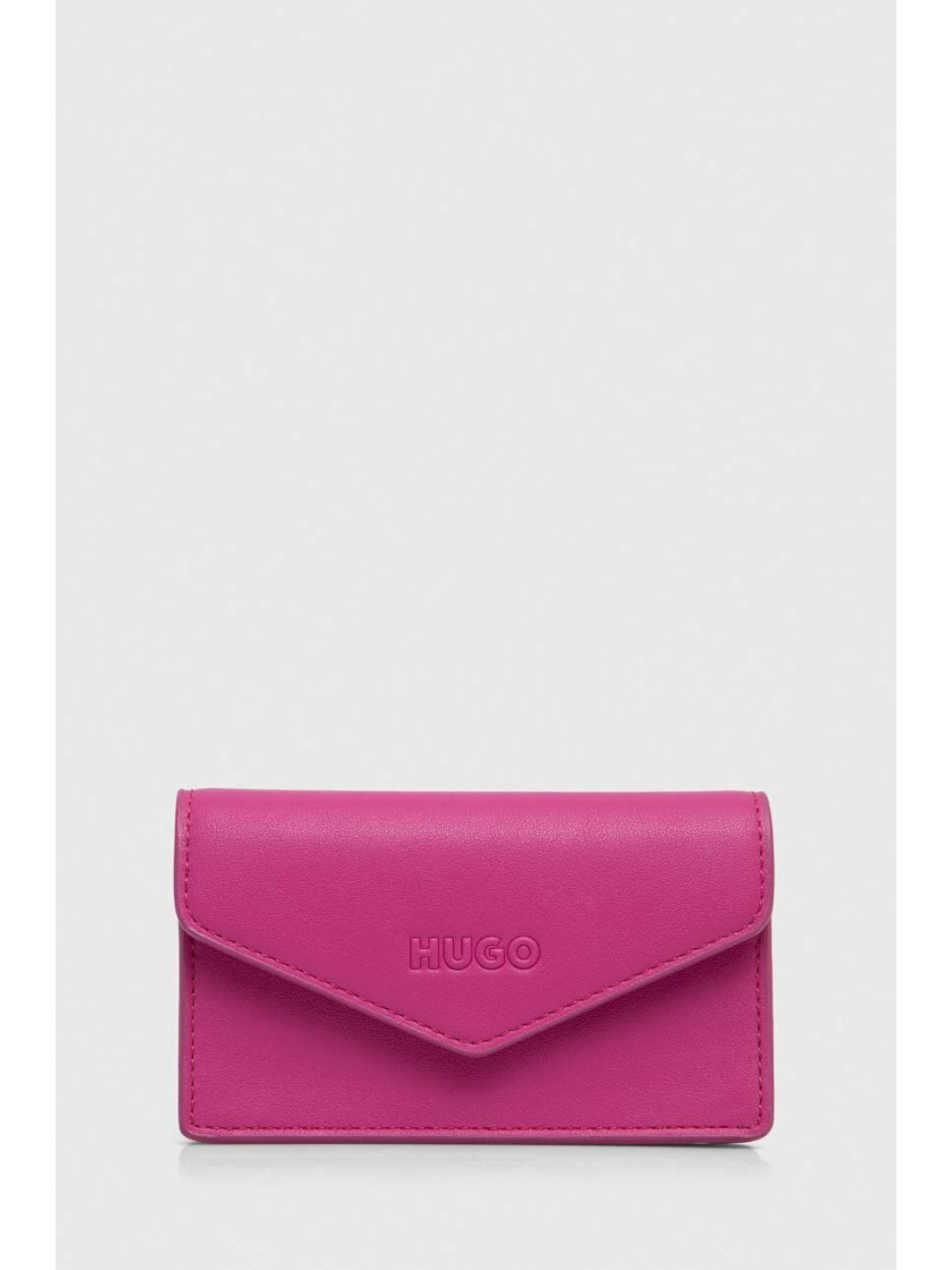 Peněženka HUGO růžová barva 50512050