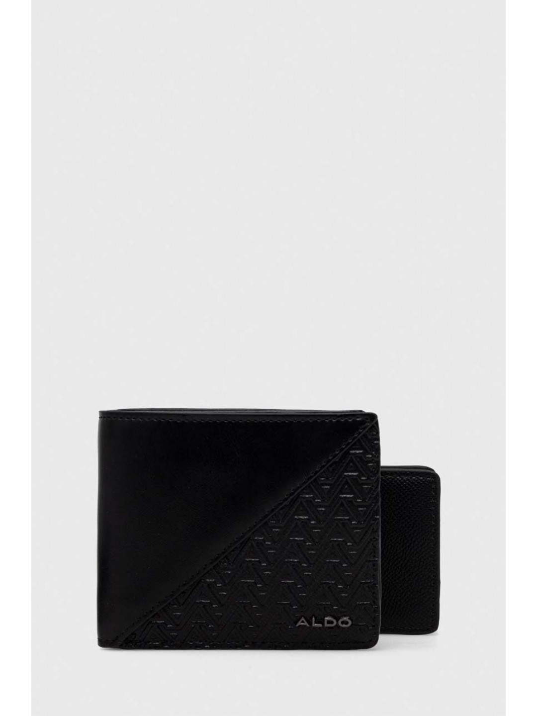 Peněženka a obal karty Aldo GLERRADE pánský černá barva GLERRADE 006