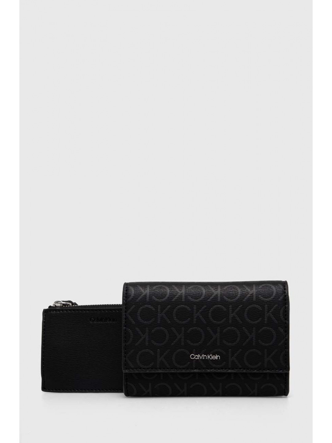 Peněženka Calvin Klein černá barva K60K611775