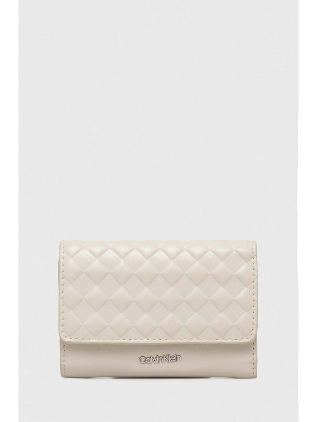 Peněženka Calvin Klein béžová barva K60K611896