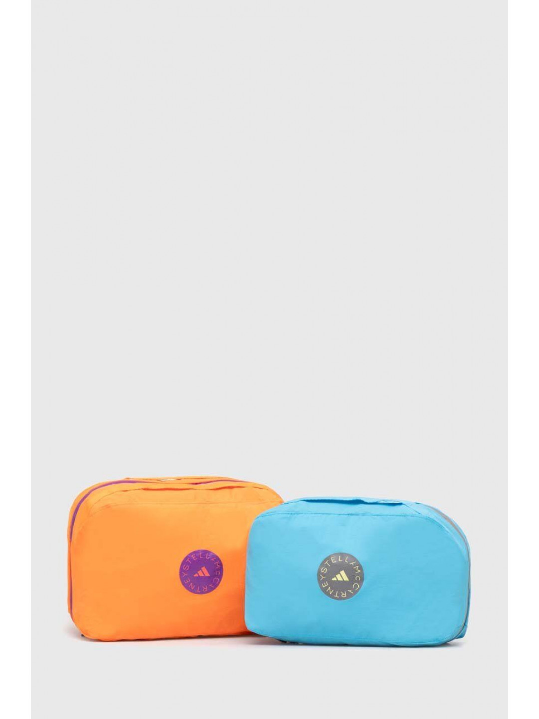 Kosmetická taška adidas by Stella McCartney 2-pack oranžová barva IS2457