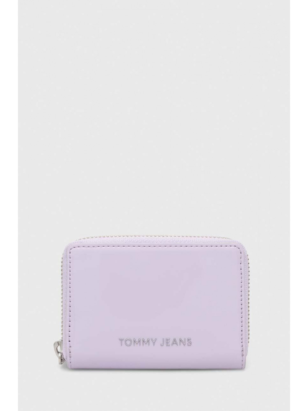 Peněženka Tommy Jeans fialová barva
