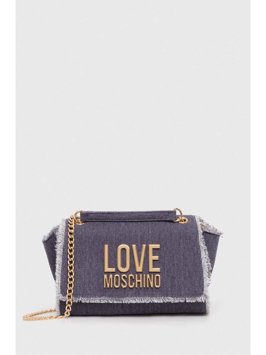 Kabelka Love Moschino fialová barva