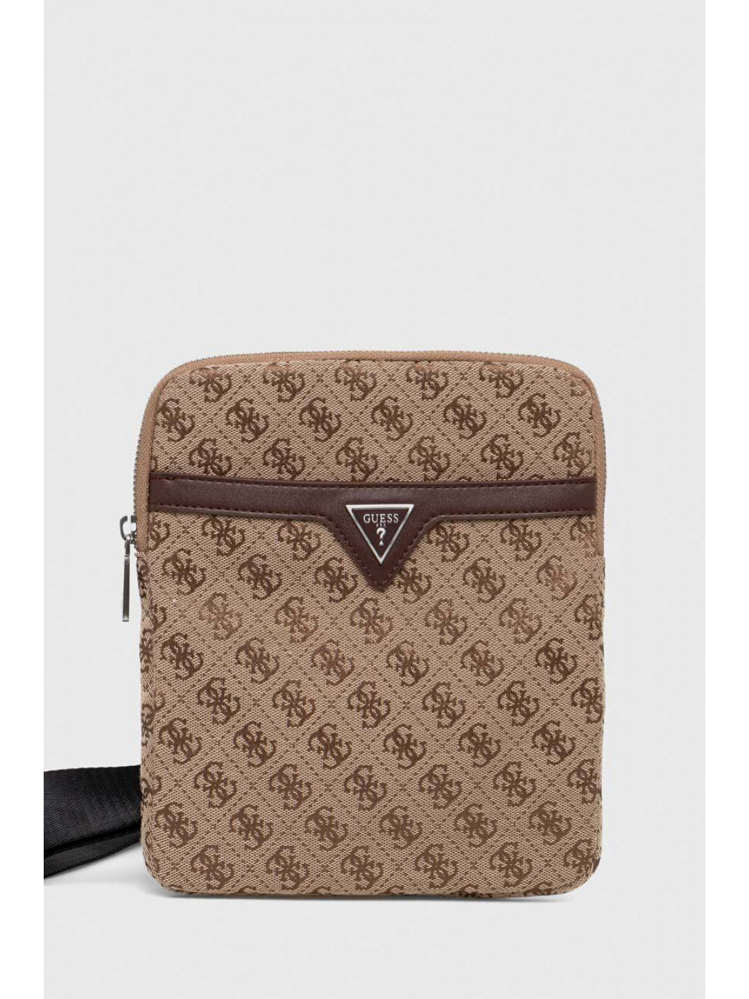 Ledvinka Guess VEZZOLA béžová barva HMVZLJ P4123