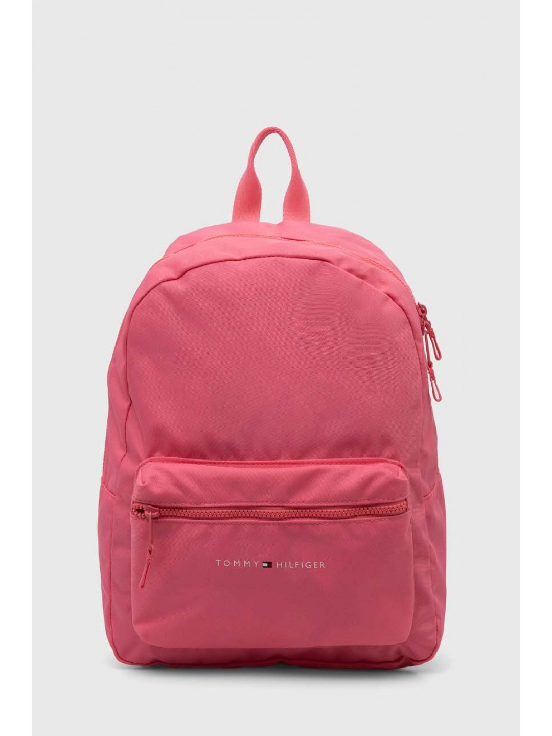 Dětský batoh Tommy Hilfiger růžová barva velký hladký