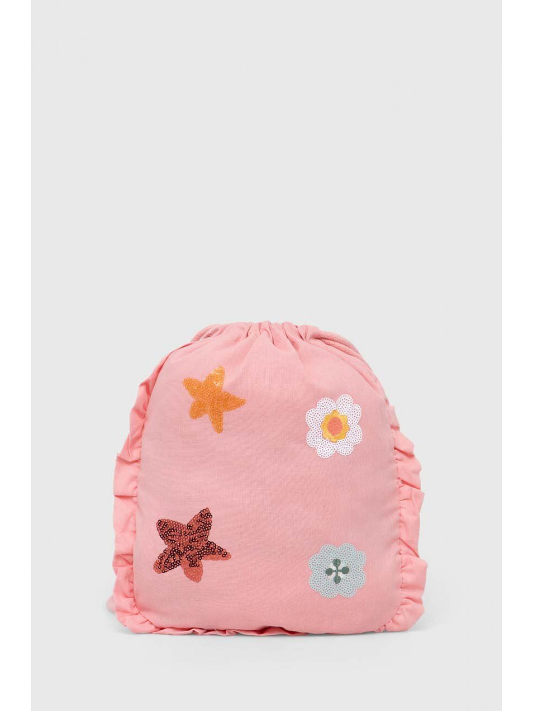 Dětský batoh zippy oranžová barva s aplikací