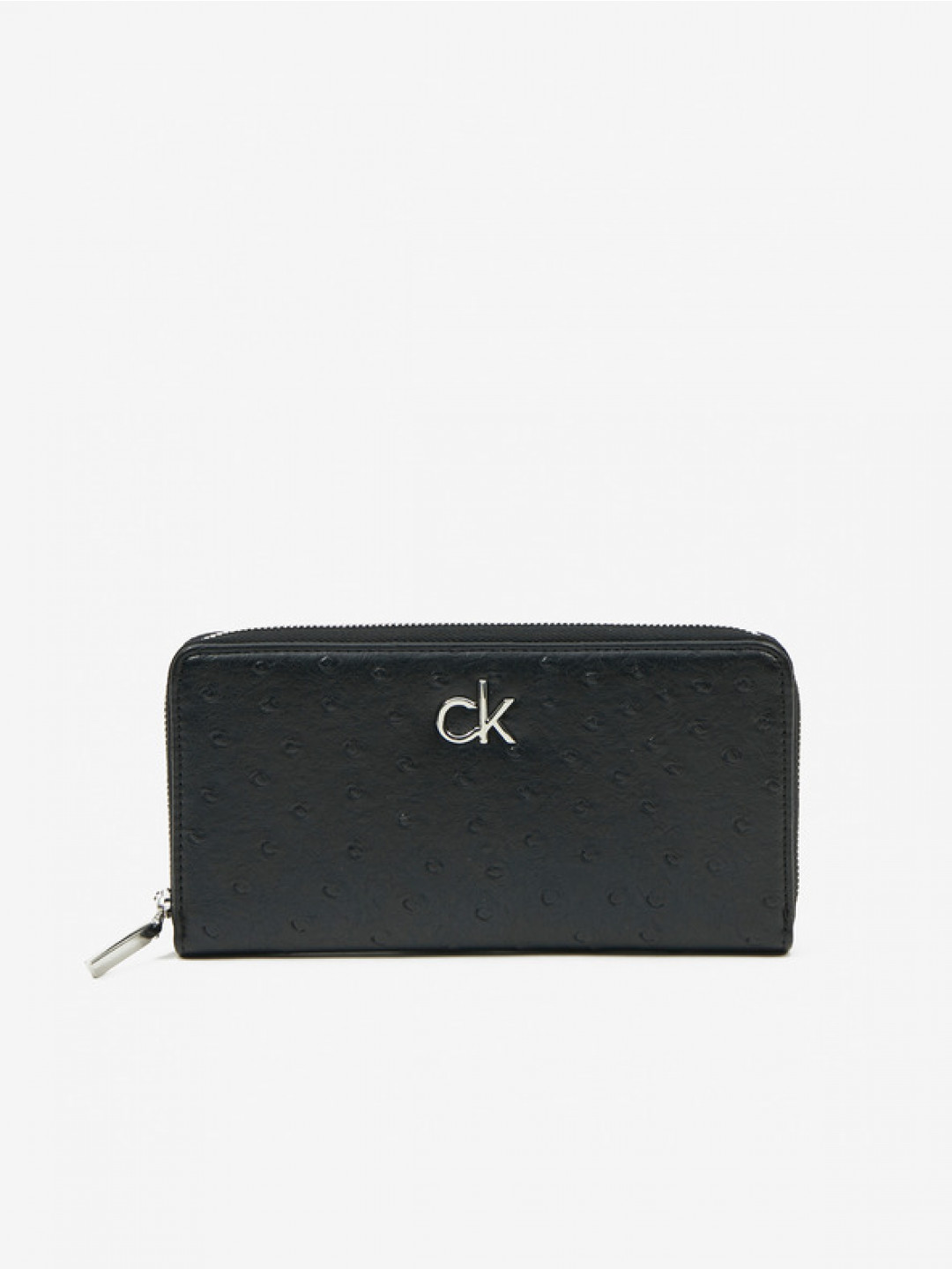 Calvin Klein Re-Lock Slim Peněženka Černá