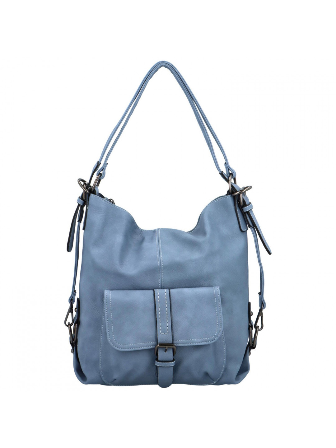 Praktický dámský kabelko-batůžek Astrid modrá
