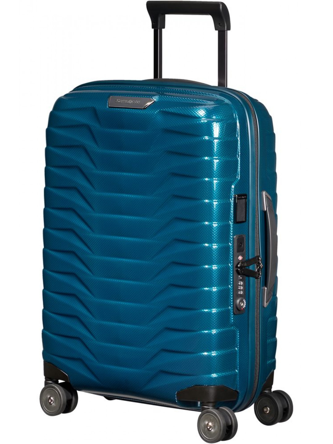 Samsonite Kabinový cestovní kufr Proxis EXP S 38 44 l – modrá