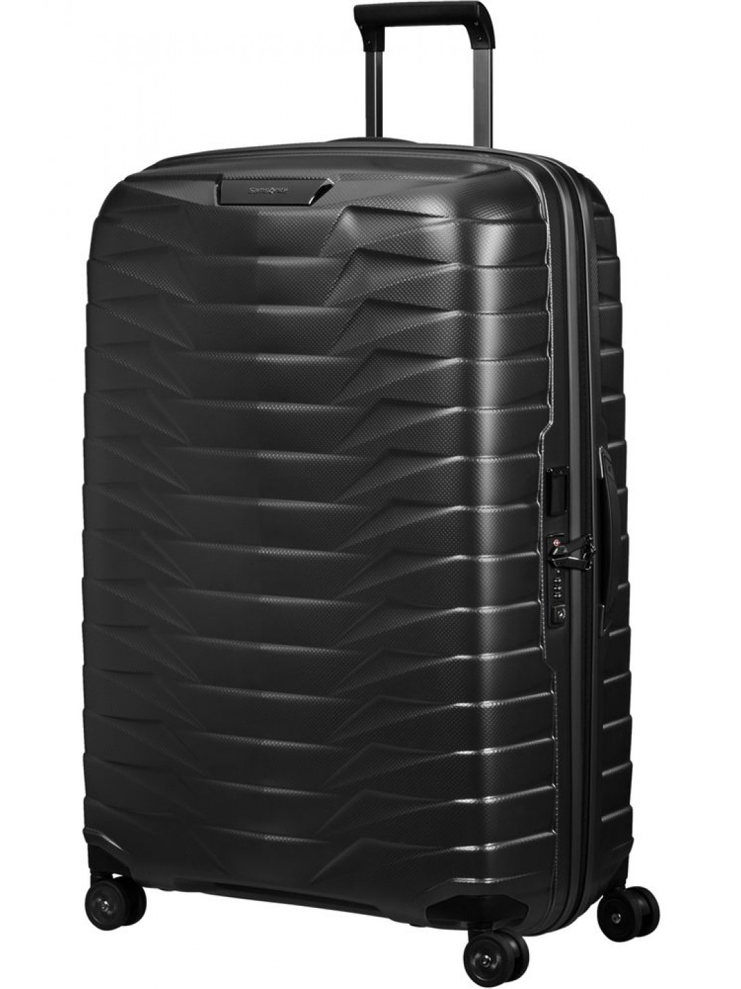 Samsonite Skořepinový cestovní kufr Proxis XL 125 l – matná černá