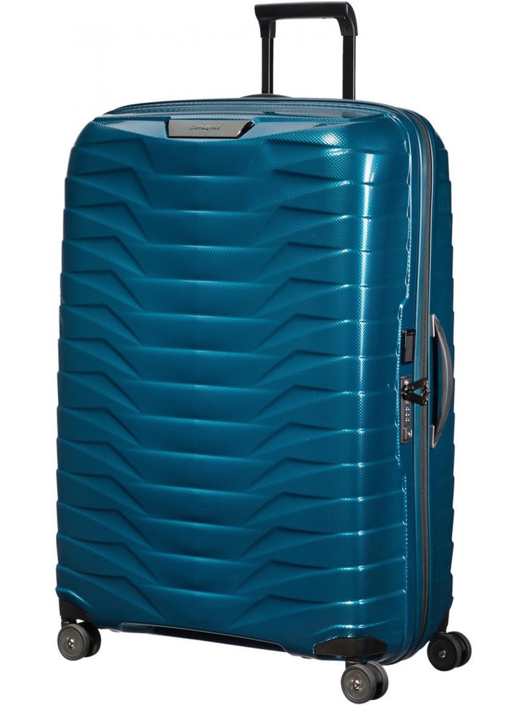 Samsonite Skořepinový cestovní kufr Proxis XL 125 l – modrá