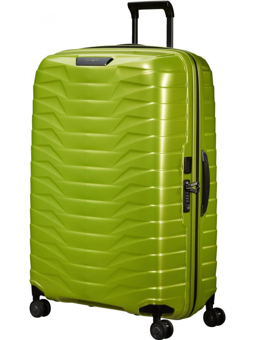 Samsonite Skořepinový cestovní kufr Proxis XL 125 l – zelená