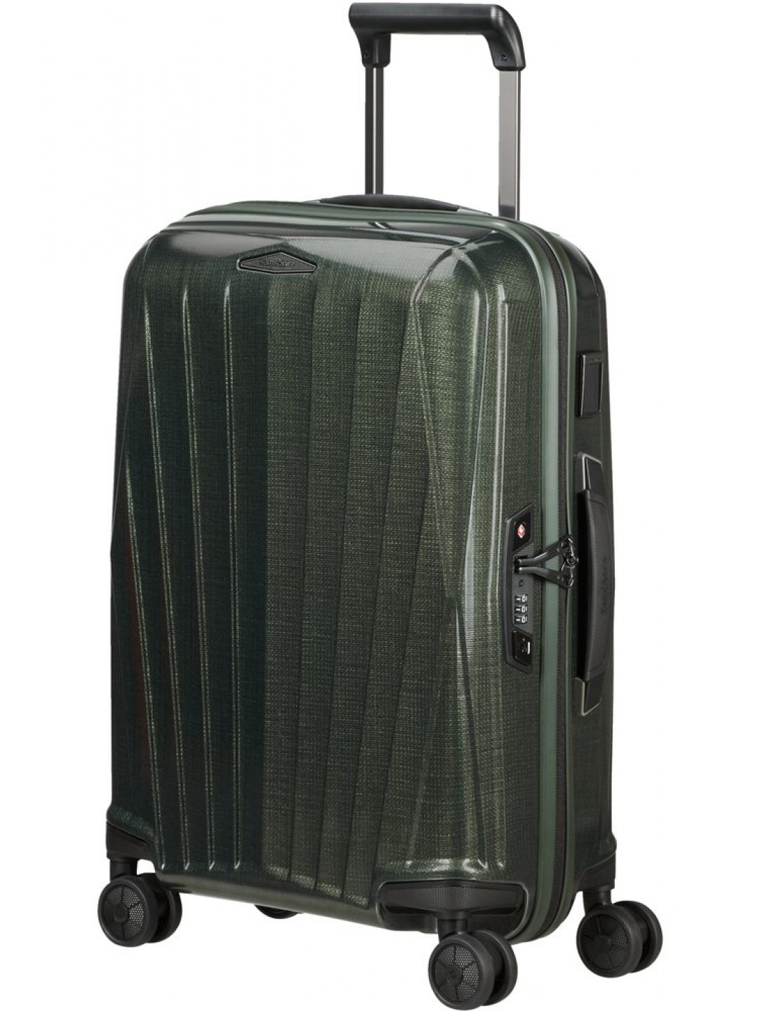 Samsonite Kabinový cestovní kufr Major-Lite S EXP 37 43 l – tmavě zelená
