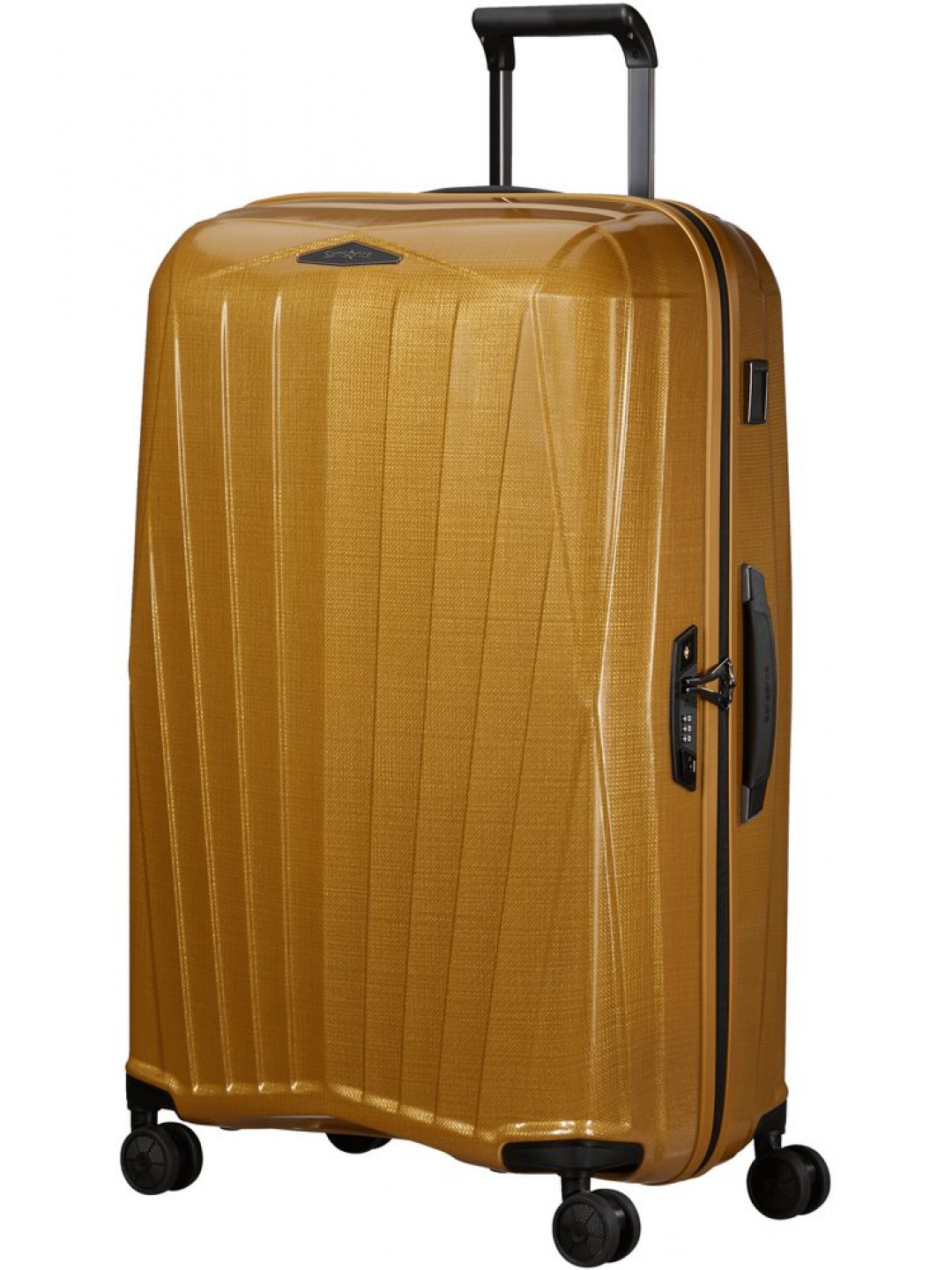 Samsonite Skořepinový cestovní kufr Major-Lite L 100 l – žlutá