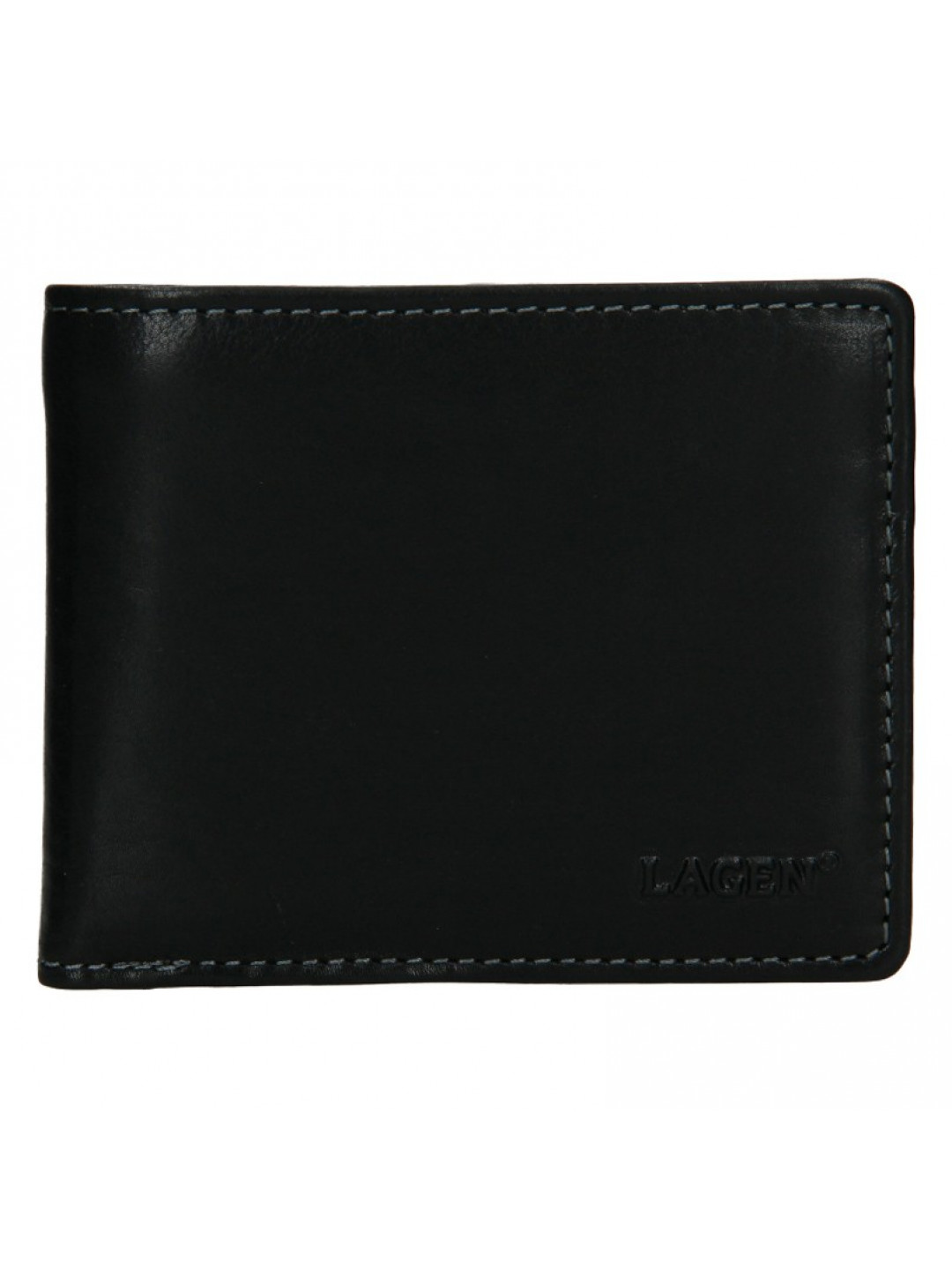 Pánská kožená peněženka Lagen Palleto – černá