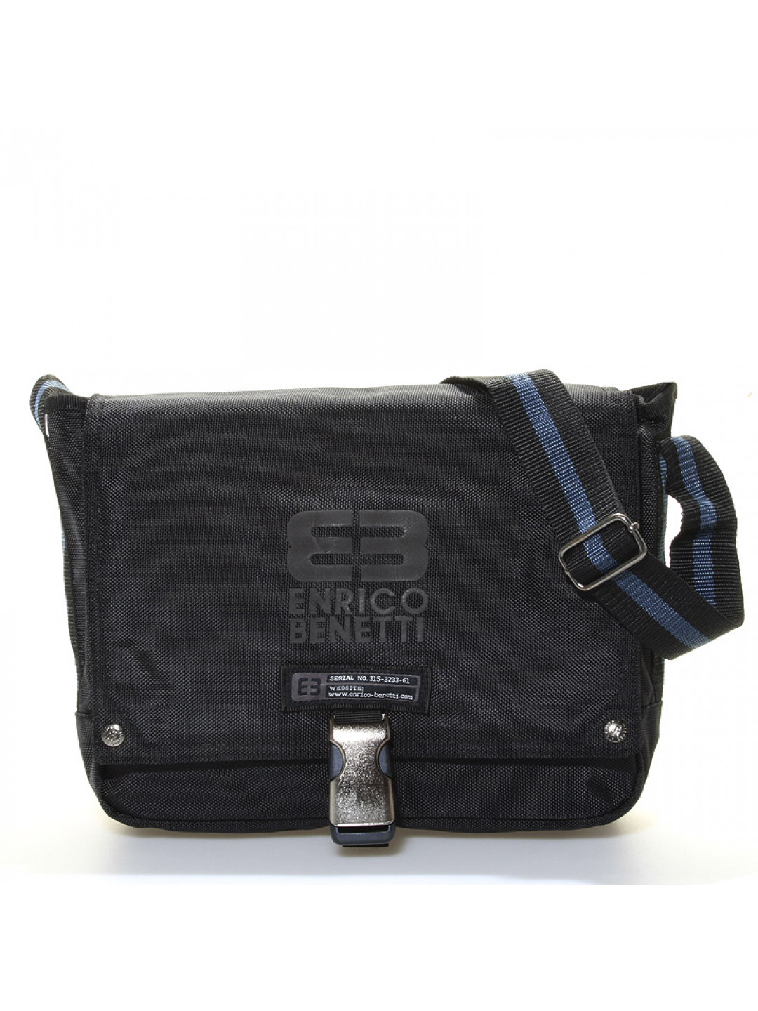 Černá taška přes rameno Enrico Benetti 4476