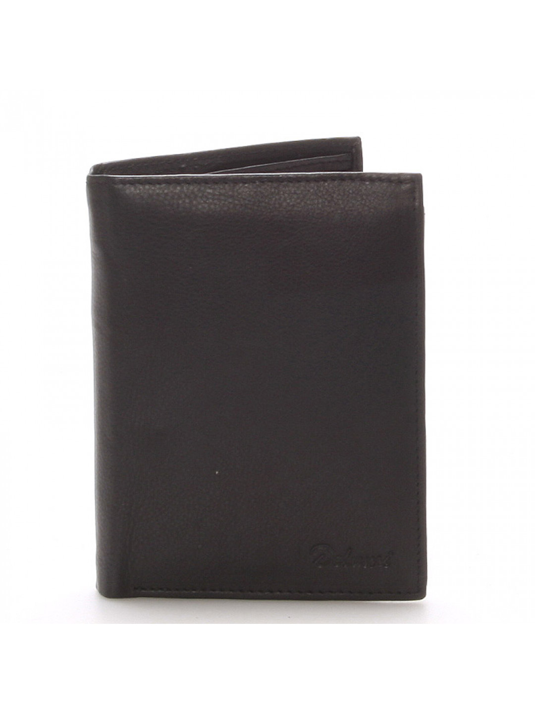 Pánská kožená černá peněženka – Delami 8229