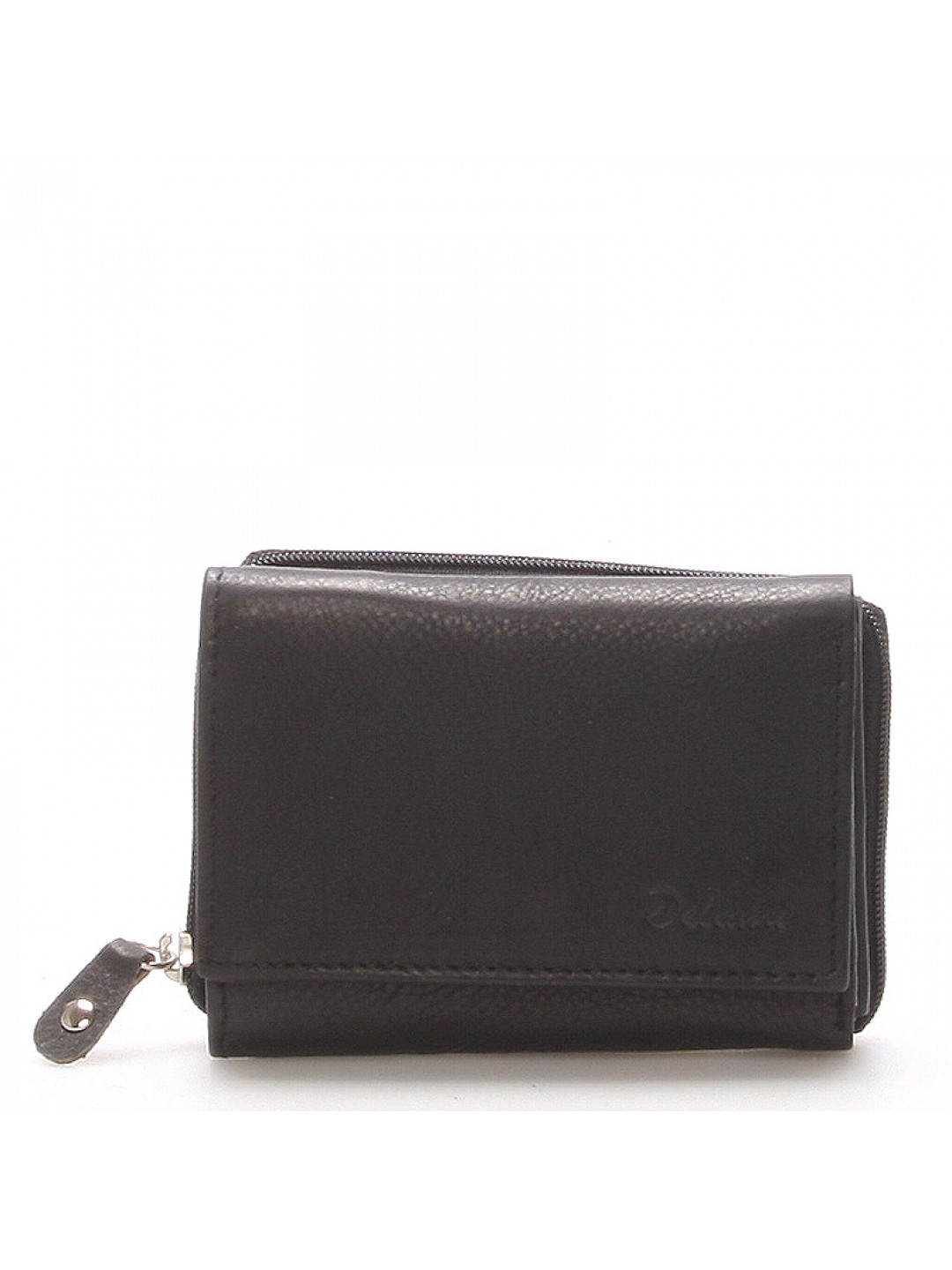 Kožená černá peněženka – Delami 8230